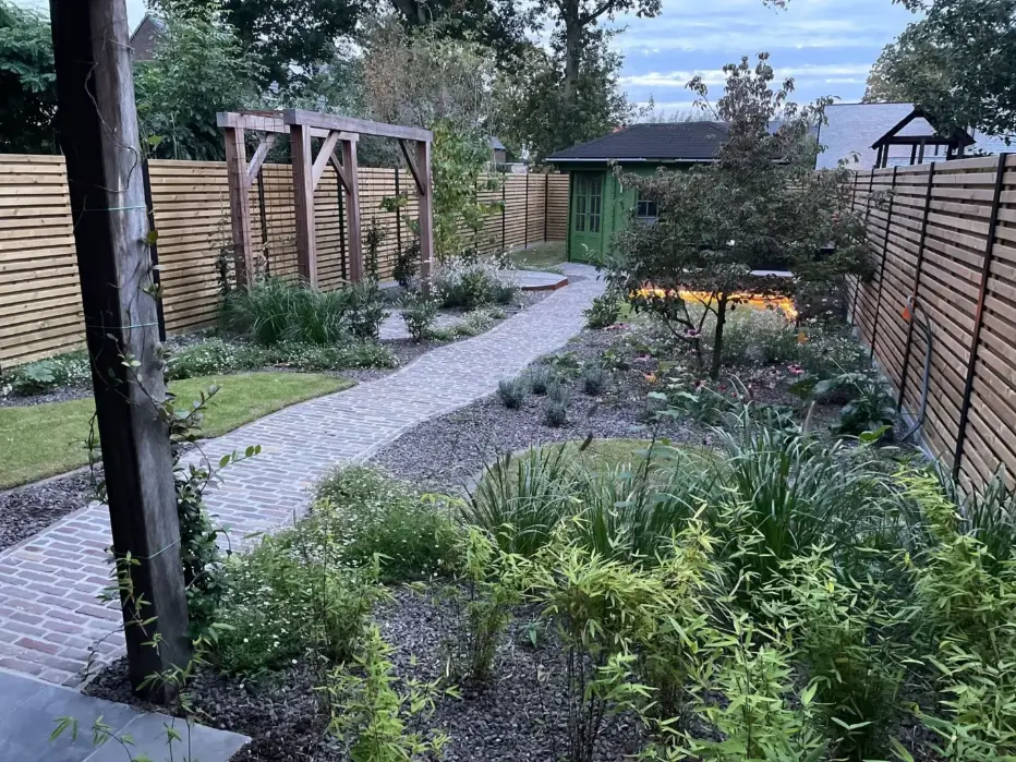 Persoonlijk advies en tuinontwerp op locatie in Ninove door tuinaannemer Js Tuinen